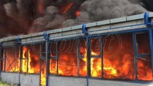 Požar u fabrici u Šapcu